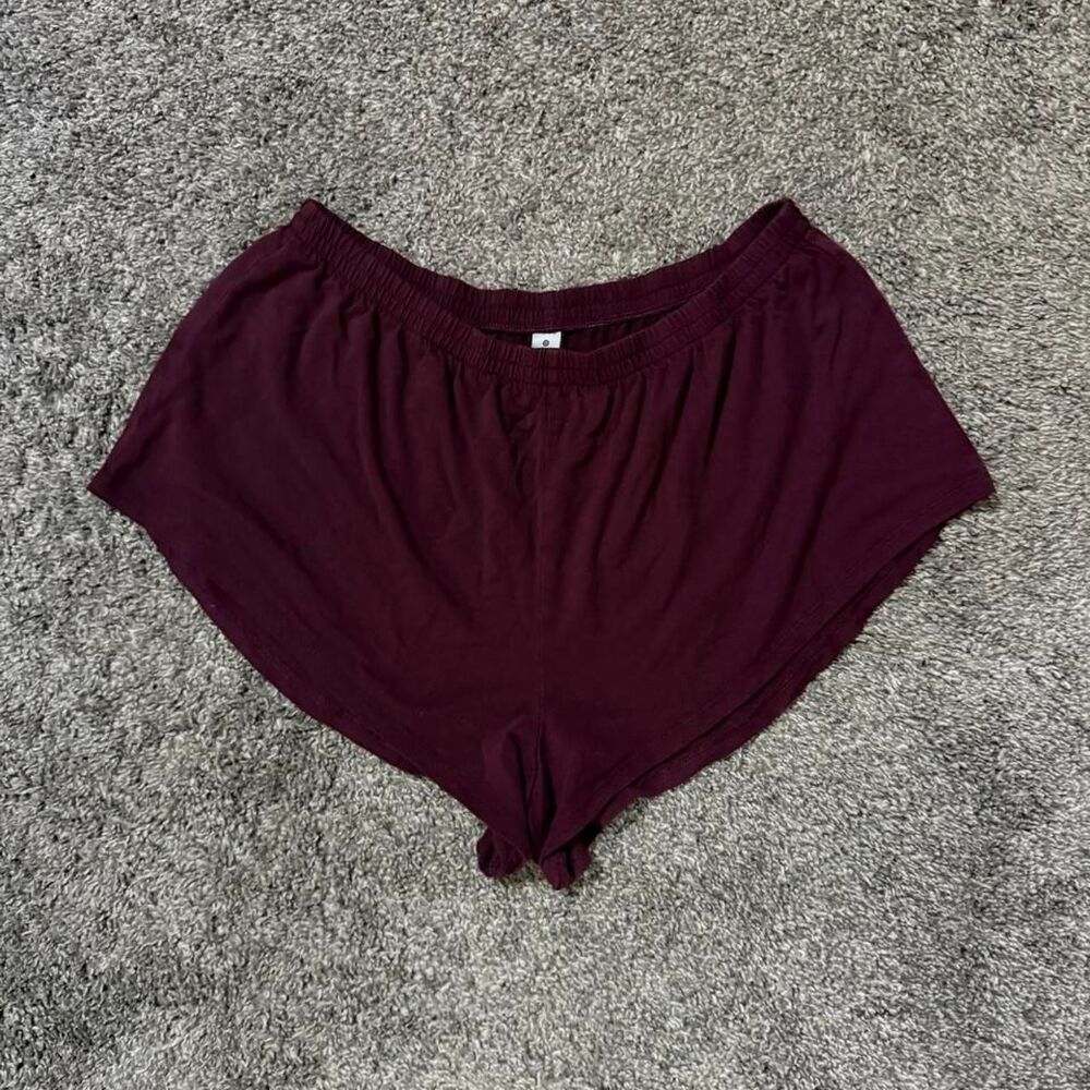 Athleta Women's Burgundy and Purple Shorts